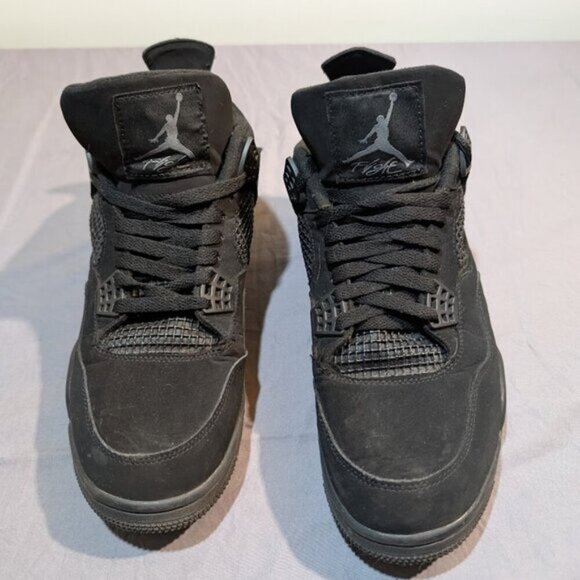 Nike Air Jordan 4 Retro Black Cat 2020 CU1110-010 Men Size 10 - Picture 1 of 13